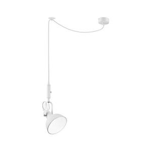 Csillár zsinóron IRMA 1xE14/28W/230V fehér kép