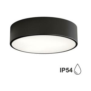Kültéri mennyezeti lámpa érzékelővel CLEO 2xE27/24W/230V á. 30 cm fekete IP54 kép