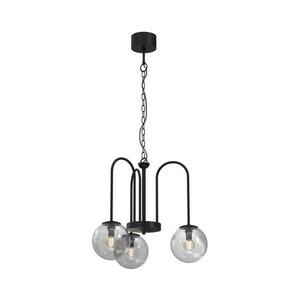 Csillár láncon CAMBRIDGE 3xE14/60W/230V fekete kép