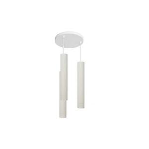 LED Csillár zsinóron TUBA 3xGU10/4, 8W/230V fehér kép