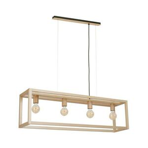 Csillár zsinóron LEGNO 4xE27/60W/230V kép