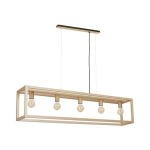 Csillár zsinóron LEGNO 5xE27/60W/230V kép