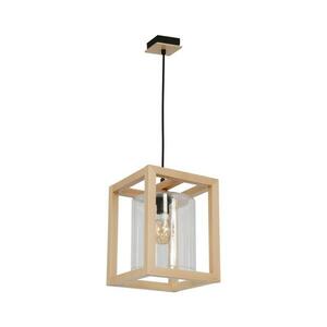 Csillár zsinóron LEGNO 1xE27/60W/230V kép