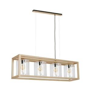 Csillár zsinóron LEGNO 4xE27/60W/230V kép