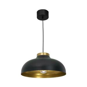 Csillár zsinóron BASCA 1xE27/60W/230V fekete/arany kép