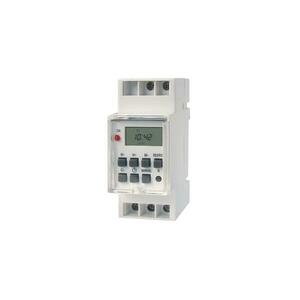 Geti Digitális kapcsolóóra DIN sínhez 3680W/230V kép
