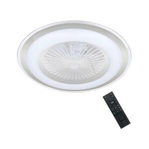 LED Dimmelhető mennyezeti lámpa látorral ZONDA LED/48W/230V ezüst + távirányító kép