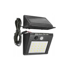 LED Napelemes érzékelős fali lámpa külső panellel LED/0, 55W/3, 7V IP65 kép