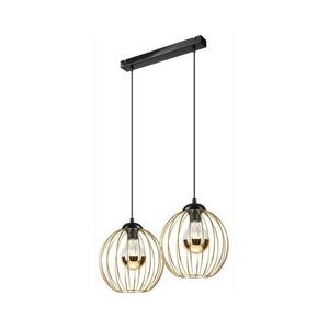 Csillár zsinóron ZOYA 2xE27/60W/230V arany kép