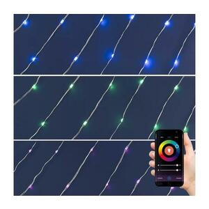 LED RGB Karácsonyi dimmelhető lánc 200xLED/29 funkció 20, 4m kép