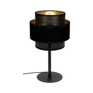 Asztali lámpa NESS 1xE27/60W/230V fekete kép
