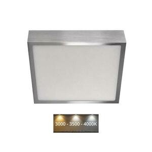 LED Mennyezeti lámpa LED/21W/230 3000/3500/4000K 22, 5x22, 5 cm króm kép