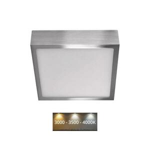LED Mennyezeti lámpa LED/12, 5W/230V 3000/3500/4000K 17x17 cm króm kép