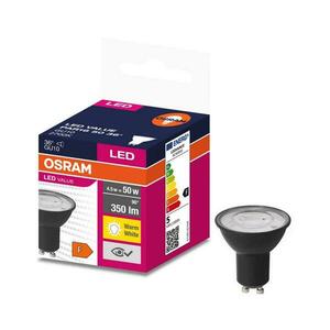 Ledvance LED Izzó VALUE PAR16 GU10/4, 5W/230V 2700K 36° fekete kép