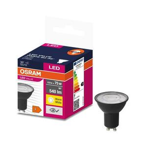 Ledvance LED Izzó VALUE PAR16 GU10/6, 9W/230V 2700K 36° fekete kép