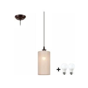 LED Csillár zsinóron NOEL MINI 1xE27/60W/230V bézs kép