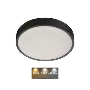 LED Mennyezeti lámpa LED/28, 5W/230V 3000/3500/4000K á. 30 cm fekete kép