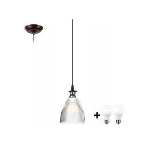 LED Csillár zsinóron JODI 1xE27/60W/230V bronz kép