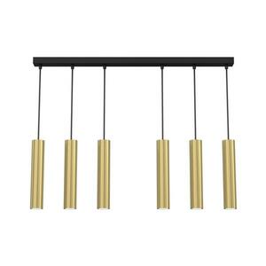 Csillár zsinóron RAITO 6xGU10/8W/230V sárgaréz kép