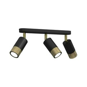 Spotlámpa LINK 3xGU10/8W/230V fekete/sárgaréz kép