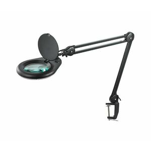 Geti LED Asztali lámpa nagyítóval LED/9W/230V fekete kép