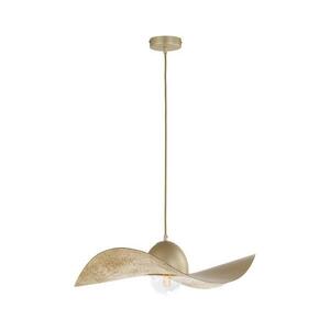 Csillár zsinóron KAPELLO 1xE27/60W/230V átm. 55 cm arany kép