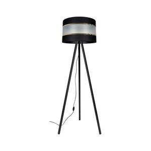CORAL Állólámpa 1xE27/60W/230V fekete/arany kép