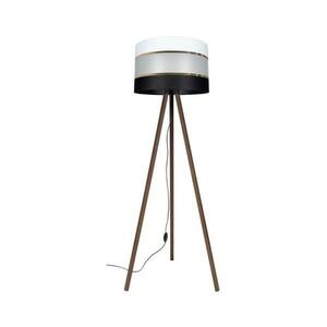 CORAL Állólámpa 1xE27/60W/230V barna/fekete/fehér/arany kép