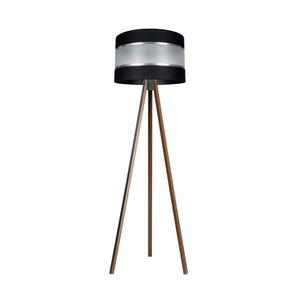 Állólámpa CORAL 1xE27/60W/230V barna/fekete/króm kép