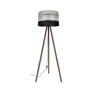 CORAL Állólámpa 1xE27/60W/230V barna/fekete/szürke/arany kép