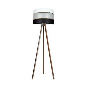 Állólámpa CORAL 1xE27/60W/230V barna/fekete/fehér/arany kép