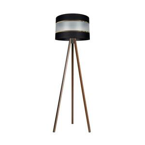 Állólámpa CORAL 1xE27/60W/230V barna/fekete/arany kép