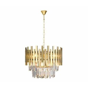 Csillár láncon ASPEN GOLD 6xE14/40W/230V kép