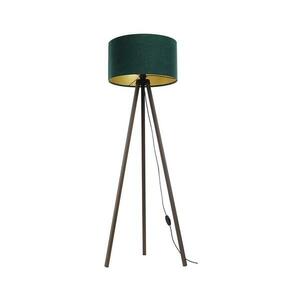 Állólámpa STANDART 1xE27/60W/230V zöld/barna kép