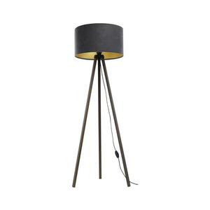 Állólámpa STANDART 1xE27/60W/230V szürke/barna kép