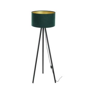 Állólámpa STANDART 1xE27/60W/230V zöld/fekete kép