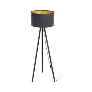 Állólámpa STANDART 1xE27/60W/230V szürke/fekete kép