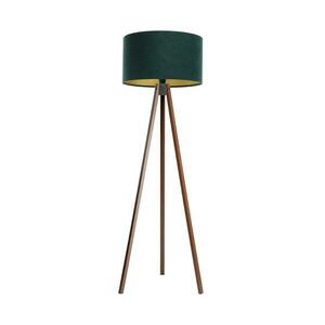 Állólámpa STANDART 1xE27/60W/230V zöld/barna kép