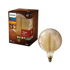 Philips LED Izzó VINTAGE Philips E27/4, 5W/230V 1800K kép
