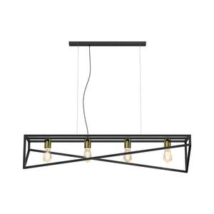 Csillár zsinóron GOTE 4xE27/60W/230V kép