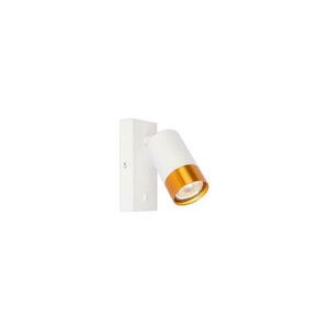 Fali spotlámpa 1xGU10/35W/230V fehér/arany kép