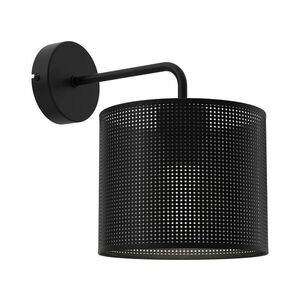 Fali lámpa LOFT SHADE 1xE27/60W/230V fekete kép