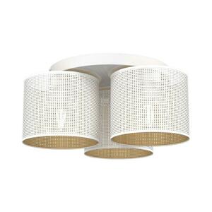 Felületre szerelhető csillár LOFT SHADE 3xE27/60W/230V fehér/arany kép