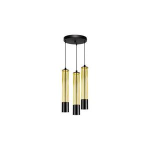 HEXE Csillár zsinóron PRESCOT 3xGU10/40W/230V arany kép