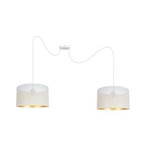 HEXE Csillár zsinóron ALDO 2xE27/60W/230V pók fehér kép