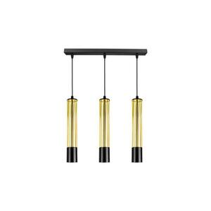 HEXE Csillár zsinóron PRESCOT 3xGU10/40W/230V arany kép
