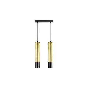 HEXE Csillár zsinóron PRESCOT 2xGU10/40W/230V arany kép