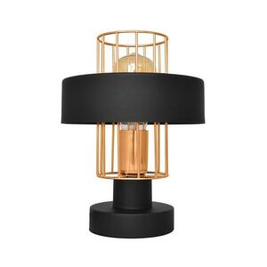 Asztali lámpa VOLTA 1xE27/15W/230V fekete/arany kép