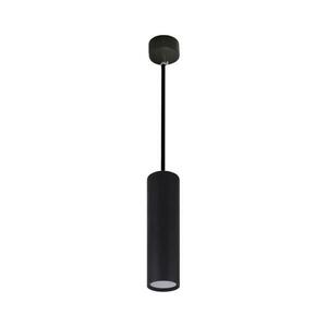 Csillár zsinóron KARADON 1xGU10/30W/230V 29 cm fekete kép