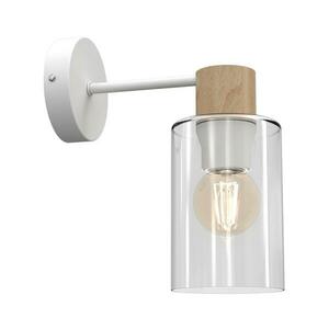Fali lámpa MADERA 1xE27/60W/230V fehér/fa kép